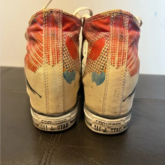 Converse Women's Hidden Wedge Rose Print High-Top Sneakers - Picture 3 of 5